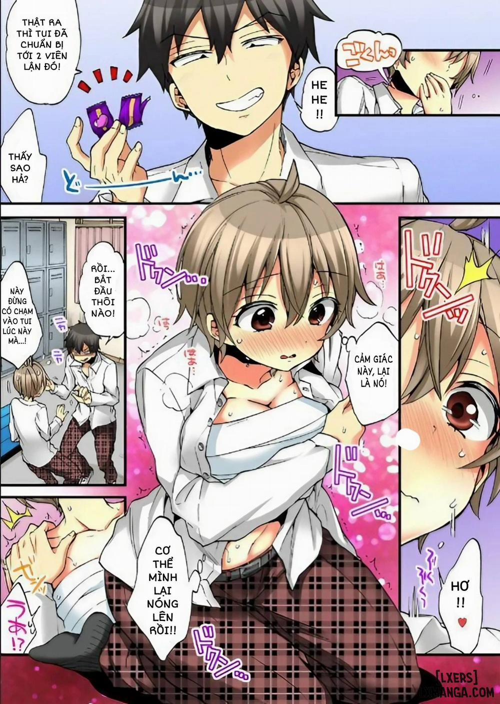 HentaiVN.net - Ảnh 10 - Cuộc Sống hóa gái của Haruka [Onna no Karada de iki Sugite Yabai!] - Chap 24