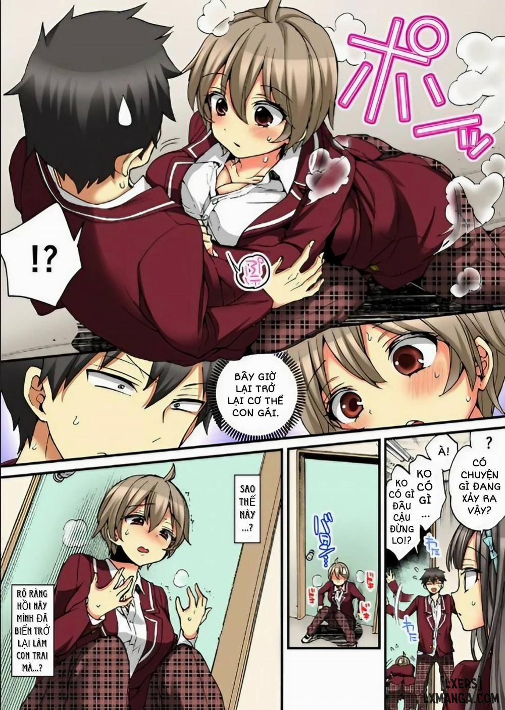 HentaiVN.net - Ảnh 11 - Cuộc Sống hóa gái của Haruka [Onna no Karada de iki Sugite Yabai!] - Chap 25