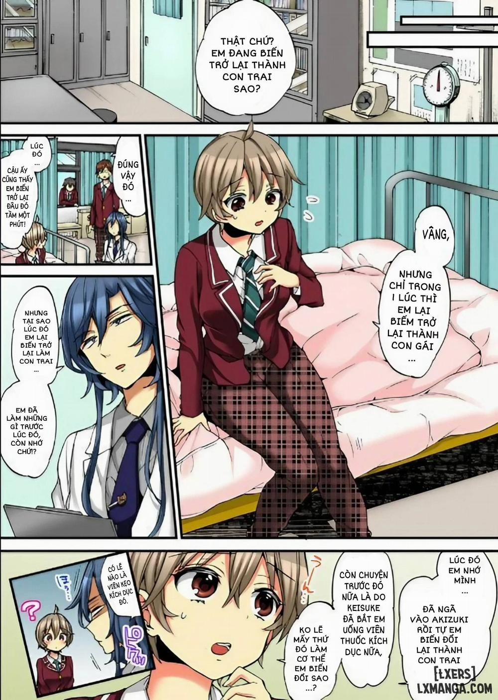 HentaiVN.net - Ảnh 12 - Cuộc Sống hóa gái của Haruka [Onna no Karada de iki Sugite Yabai!] - Chap 25
