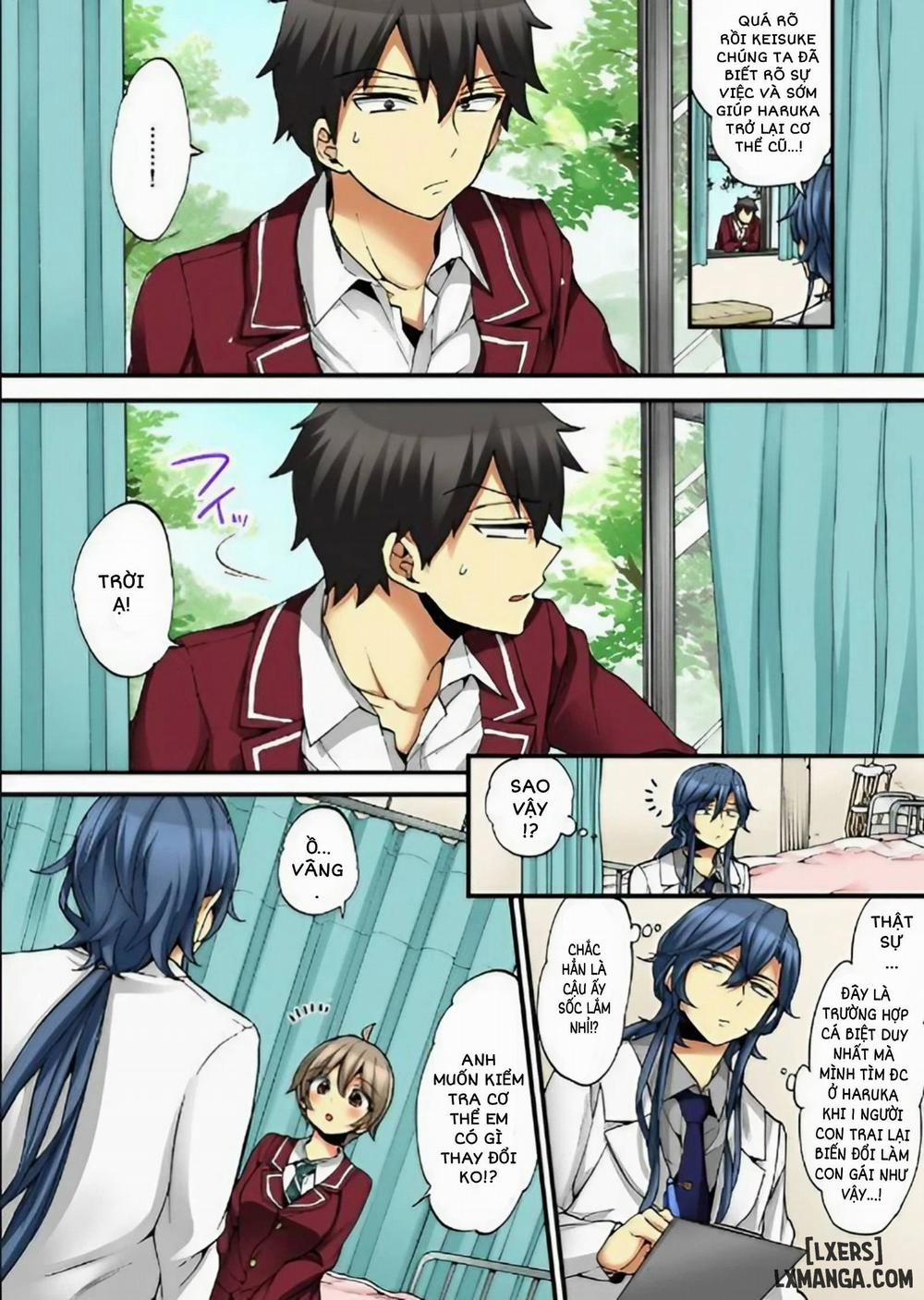 HentaiVN.net - Ảnh 13 - Cuộc Sống hóa gái của Haruka [Onna no Karada de iki Sugite Yabai!] - Chap 25
