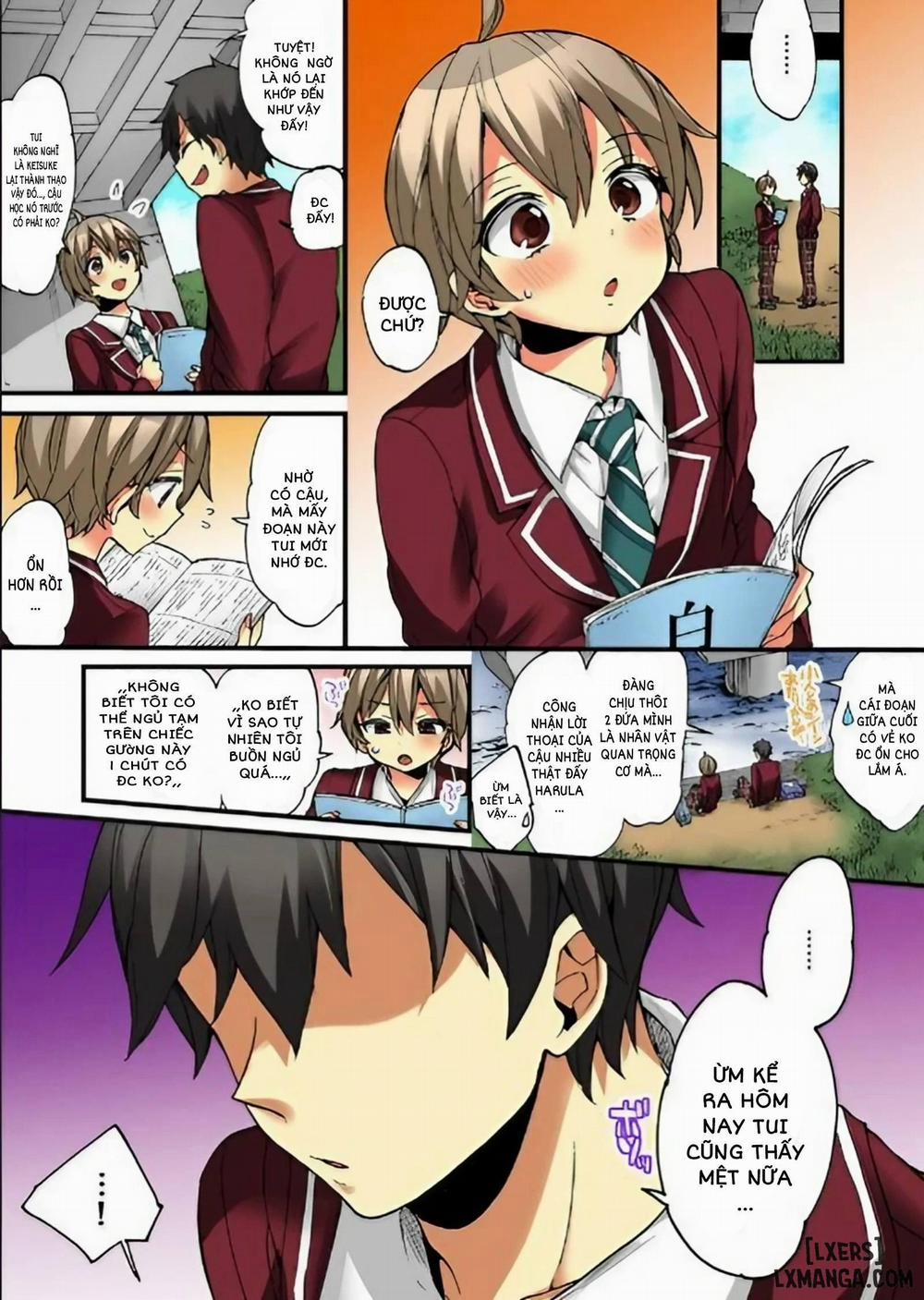 HentaiVN.net - Ảnh 3 - Cuộc Sống hóa gái của Haruka [Onna no Karada de iki Sugite Yabai!] - Chap 26