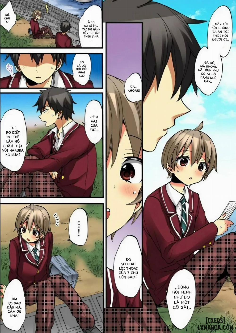 HentaiVN.net - Ảnh 4 - Cuộc Sống hóa gái của Haruka [Onna no Karada de iki Sugite Yabai!] - Chap 26