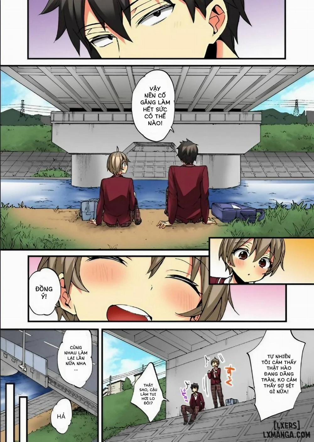 HentaiVN.net - Ảnh 5 - Cuộc Sống hóa gái của Haruka [Onna no Karada de iki Sugite Yabai!] - Chap 26