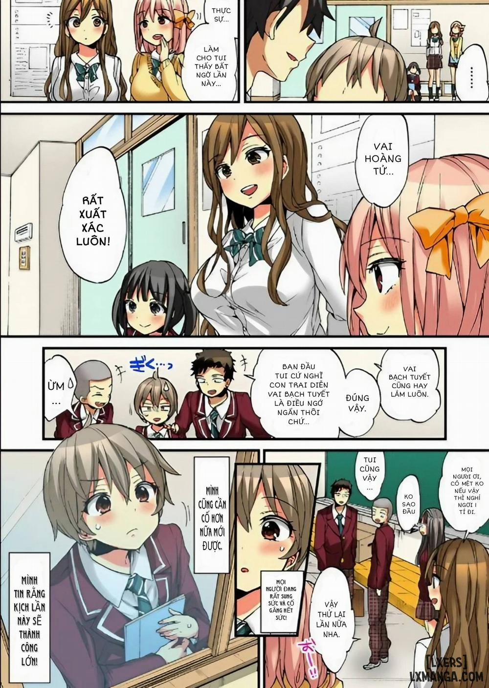 HentaiVN.net - Ảnh 8 - Cuộc Sống hóa gái của Haruka [Onna no Karada de iki Sugite Yabai!] - Chap 26