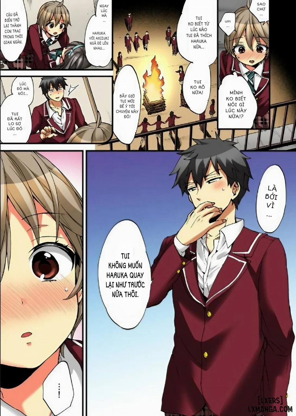 HentaiVN.net - Ảnh 20 - Cuộc Sống hóa gái của Haruka [Onna no Karada de iki Sugite Yabai!] - Chap 27