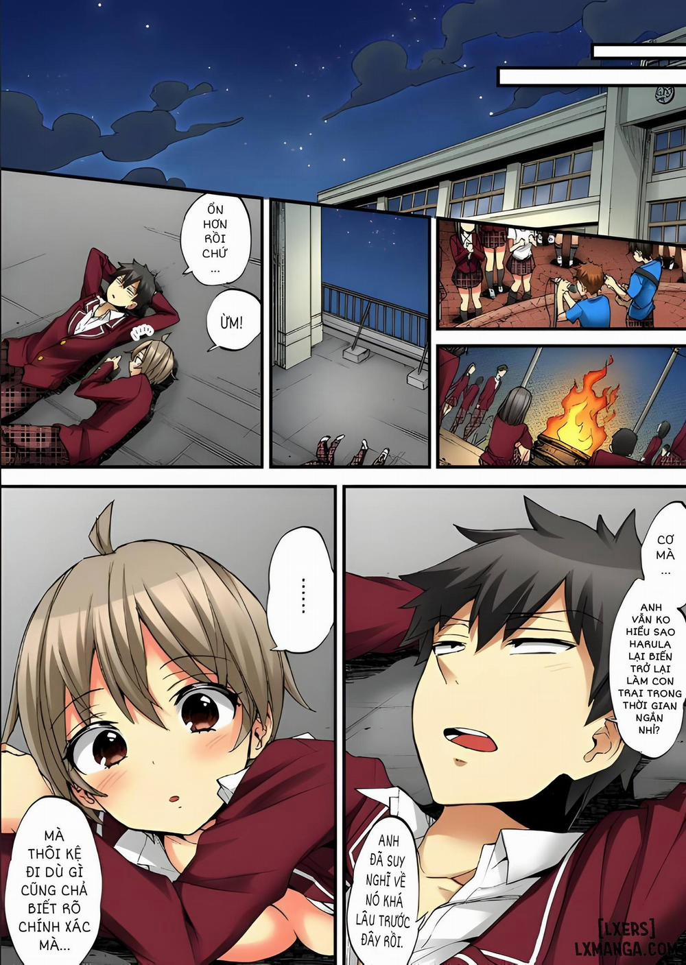 HentaiVN.net - Ảnh 20 - Cuộc Sống hóa gái của Haruka [Onna no Karada de iki Sugite Yabai!] - Chap 28