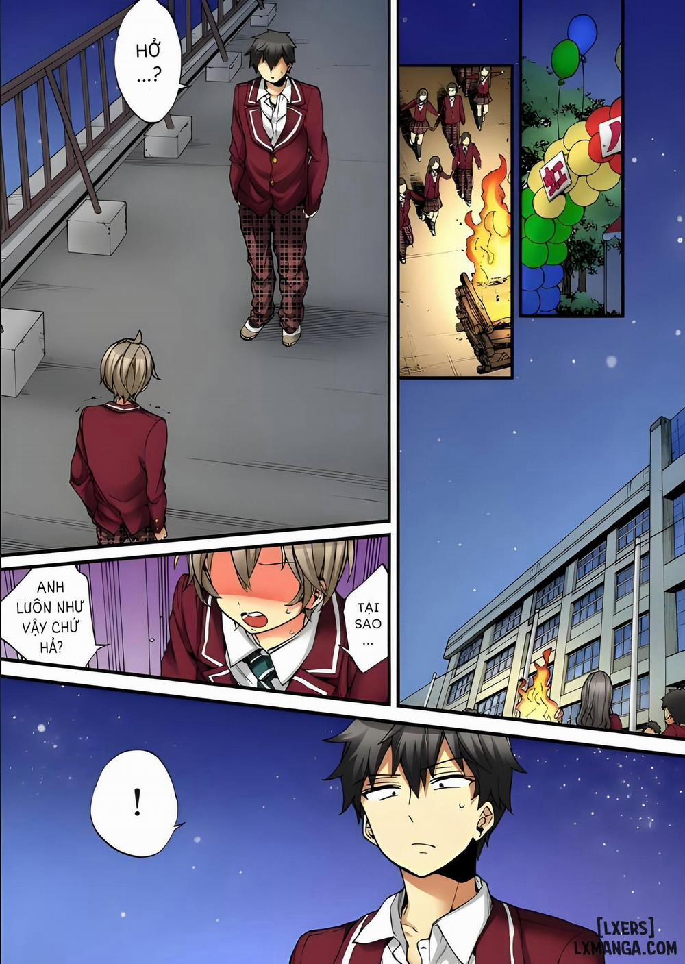 HentaiVN.net - Ảnh 3 - Cuộc Sống hóa gái của Haruka [Onna no Karada de iki Sugite Yabai!] - Chap 28