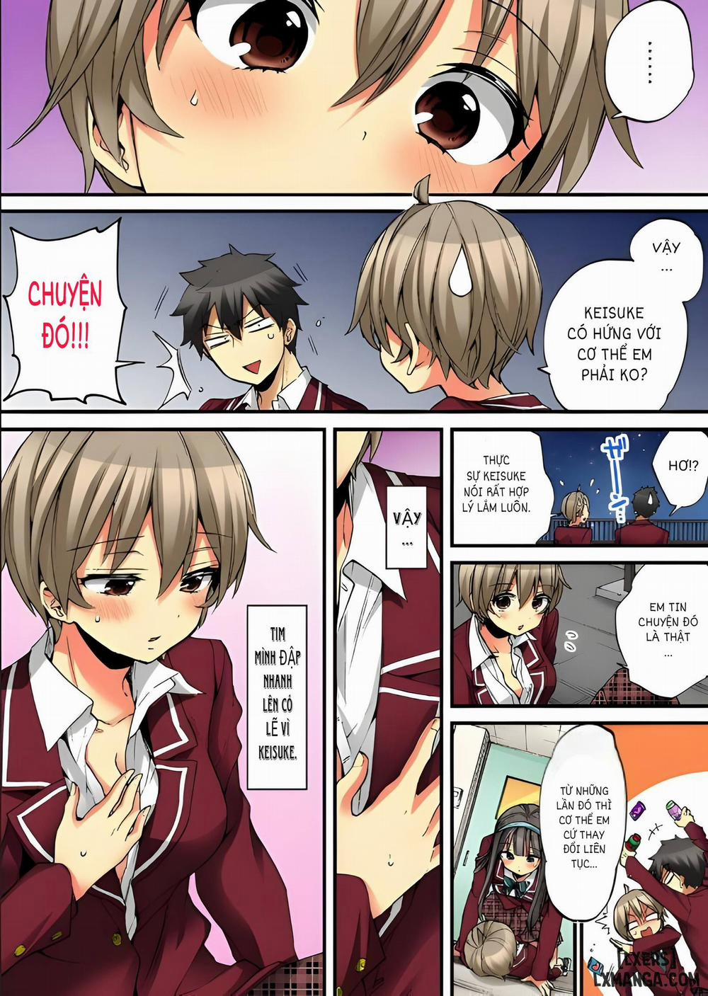 HentaiVN.net - Ảnh 22 - Cuộc Sống hóa gái của Haruka [Onna no Karada de iki Sugite Yabai!] - Chap 28