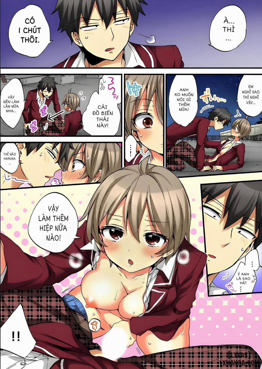 HentaiVN.net - Ảnh 23 - Cuộc Sống hóa gái của Haruka [Onna no Karada de iki Sugite Yabai!] - Chap 28