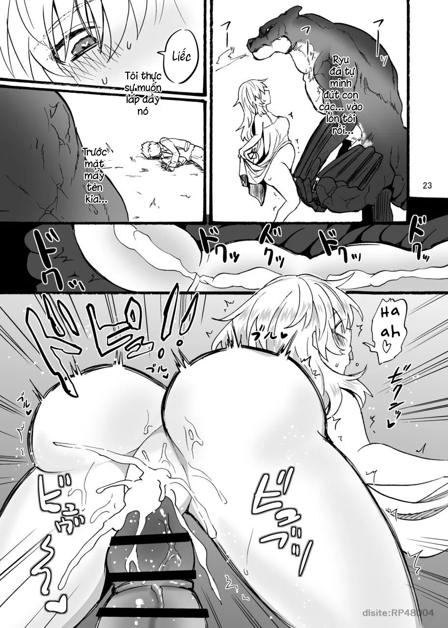 HentaiVN.net - Ảnh 26 - 竜×娘～アリーゼ～family - Oneshot