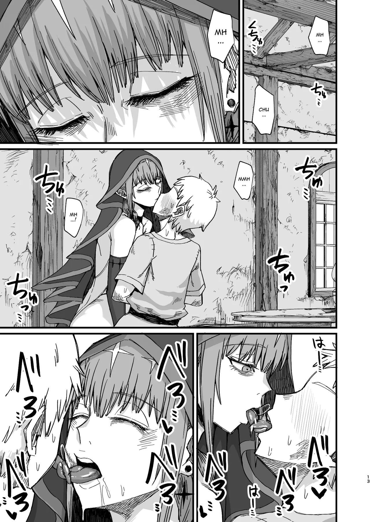 HentaiVN.net - Ảnh 11 - [Kireinabuta (Butachang)] Majo no Niku | Witch Meat - OneShot