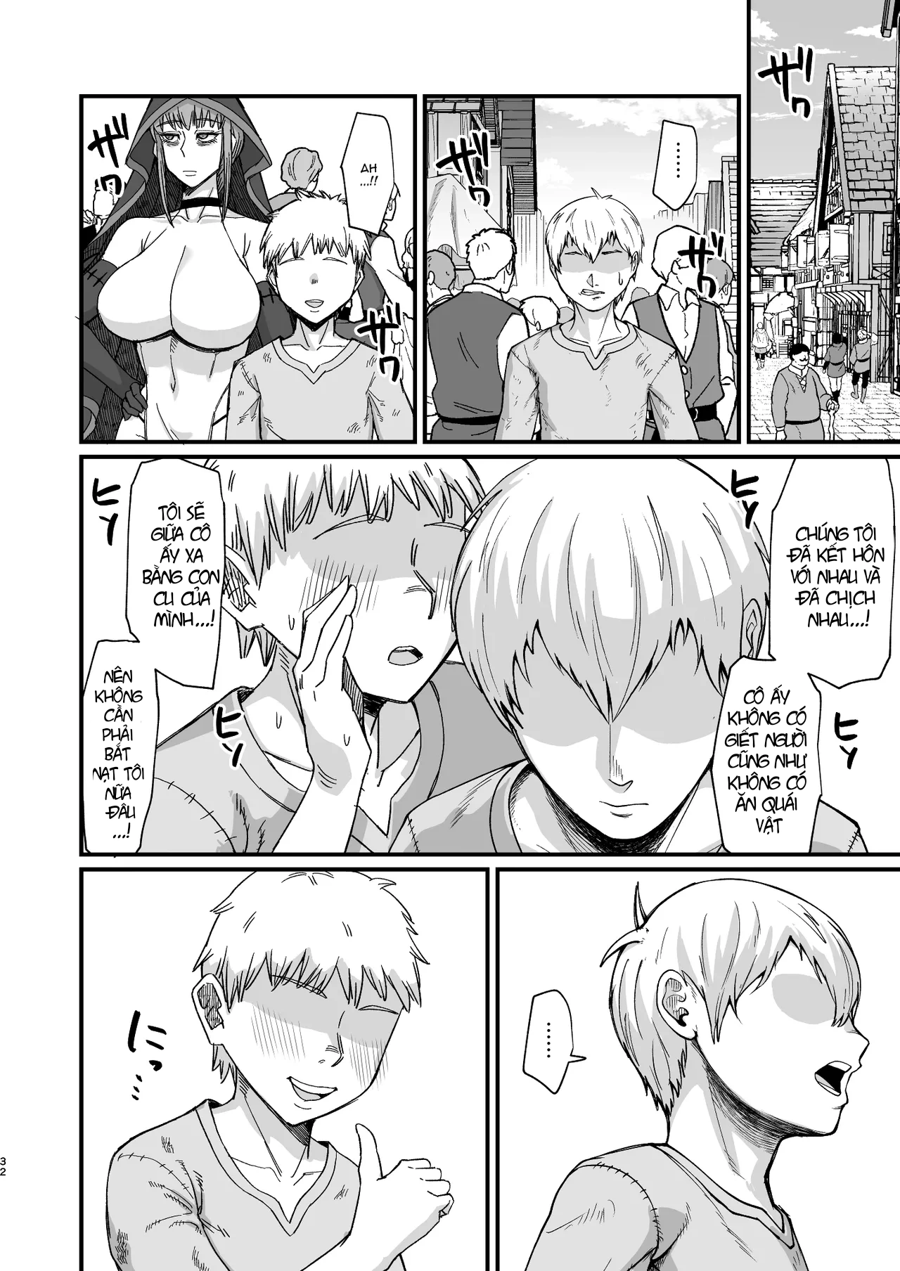 HentaiVN.net - Ảnh 30 - [Kireinabuta (Butachang)] Majo no Niku | Witch Meat - OneShot