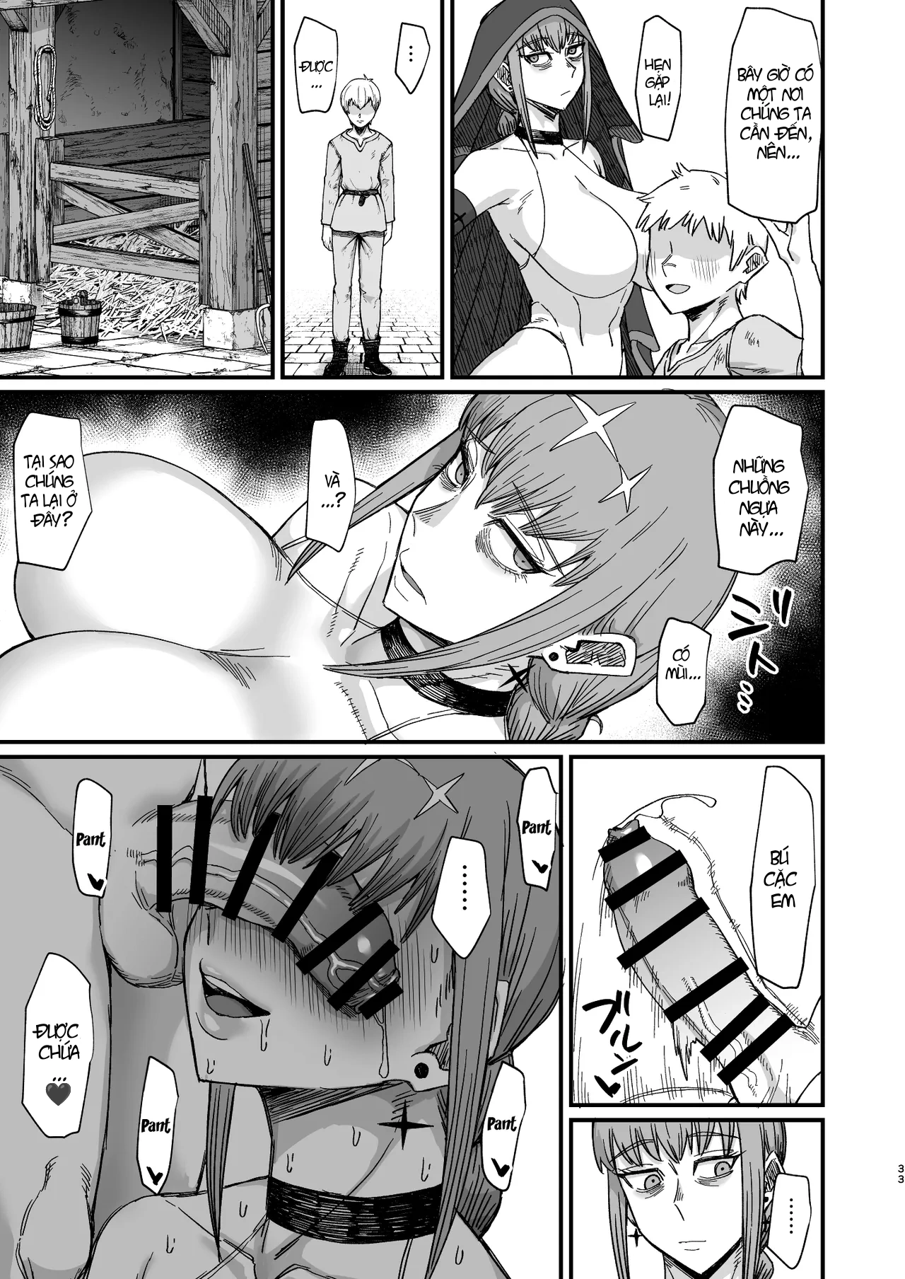HentaiVN.net - Ảnh 31 - [Kireinabuta (Butachang)] Majo no Niku | Witch Meat - OneShot