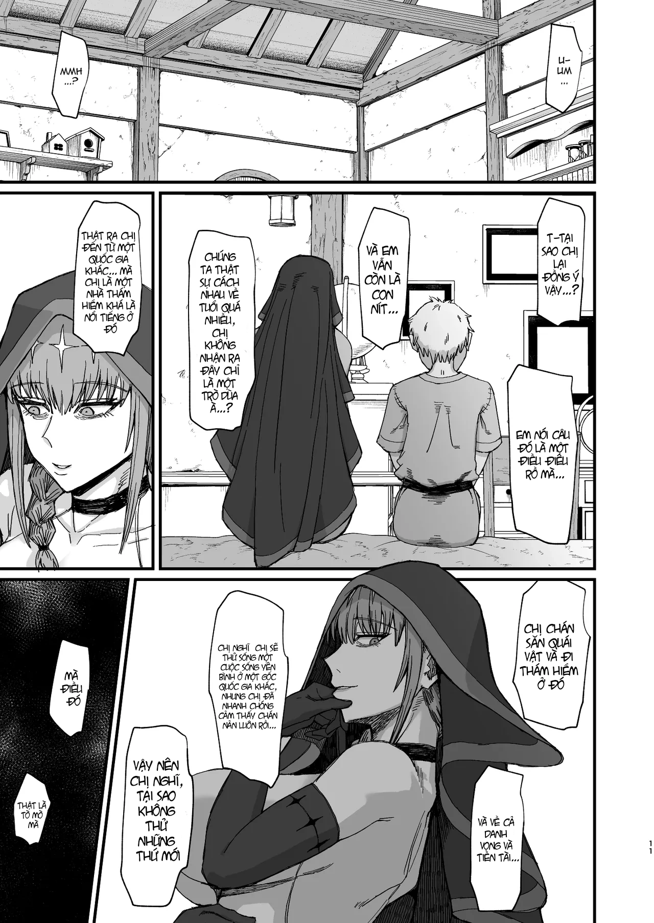 HentaiVN.net - Ảnh 9 - [Kireinabuta (Butachang)] Majo no Niku | Witch Meat - OneShot