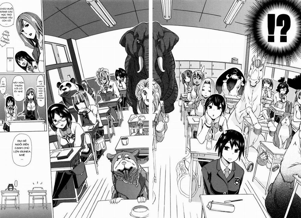 HentaiVN.net - Ảnh 13 - Juukan Kyoushitsu [Bestiality Classroom] - Chap 1