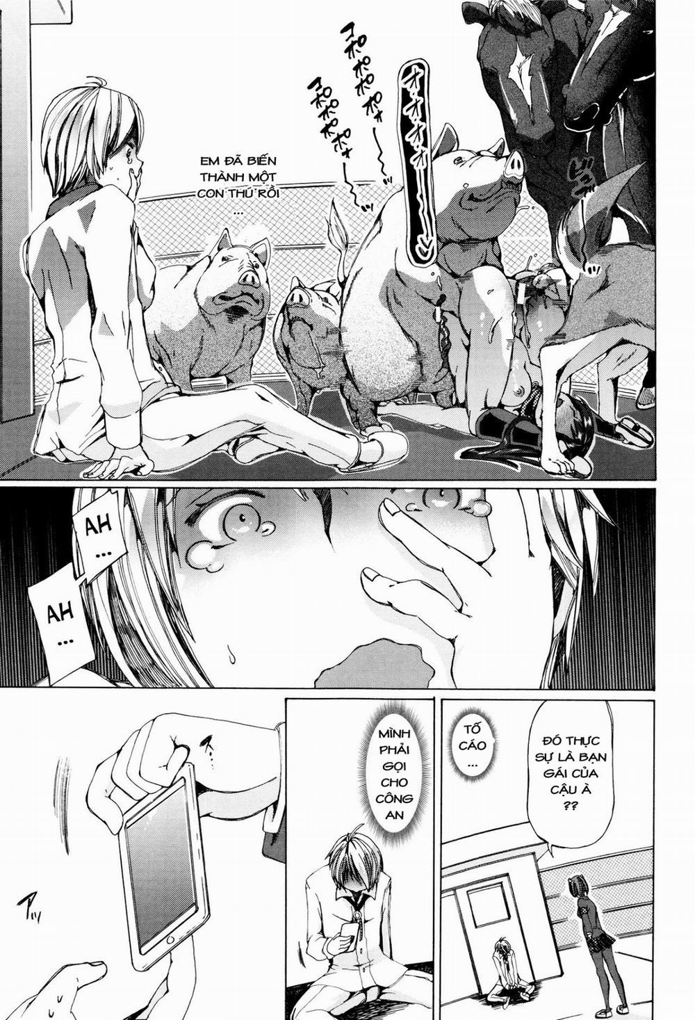 HentaiVN.net - Ảnh 26 - Juukan Kyoushitsu [Bestiality Classroom] - Chap 2