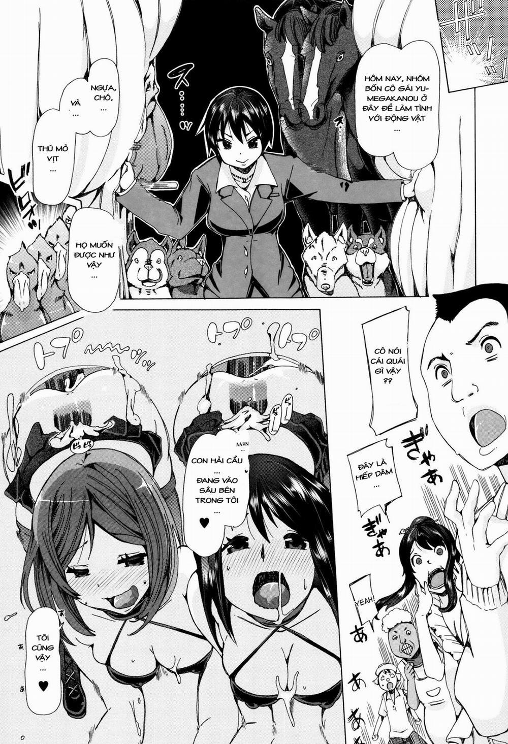 HentaiVN.net - Ảnh 11 - Juukan Kyoushitsu [Bestiality Classroom] - Chap 7
