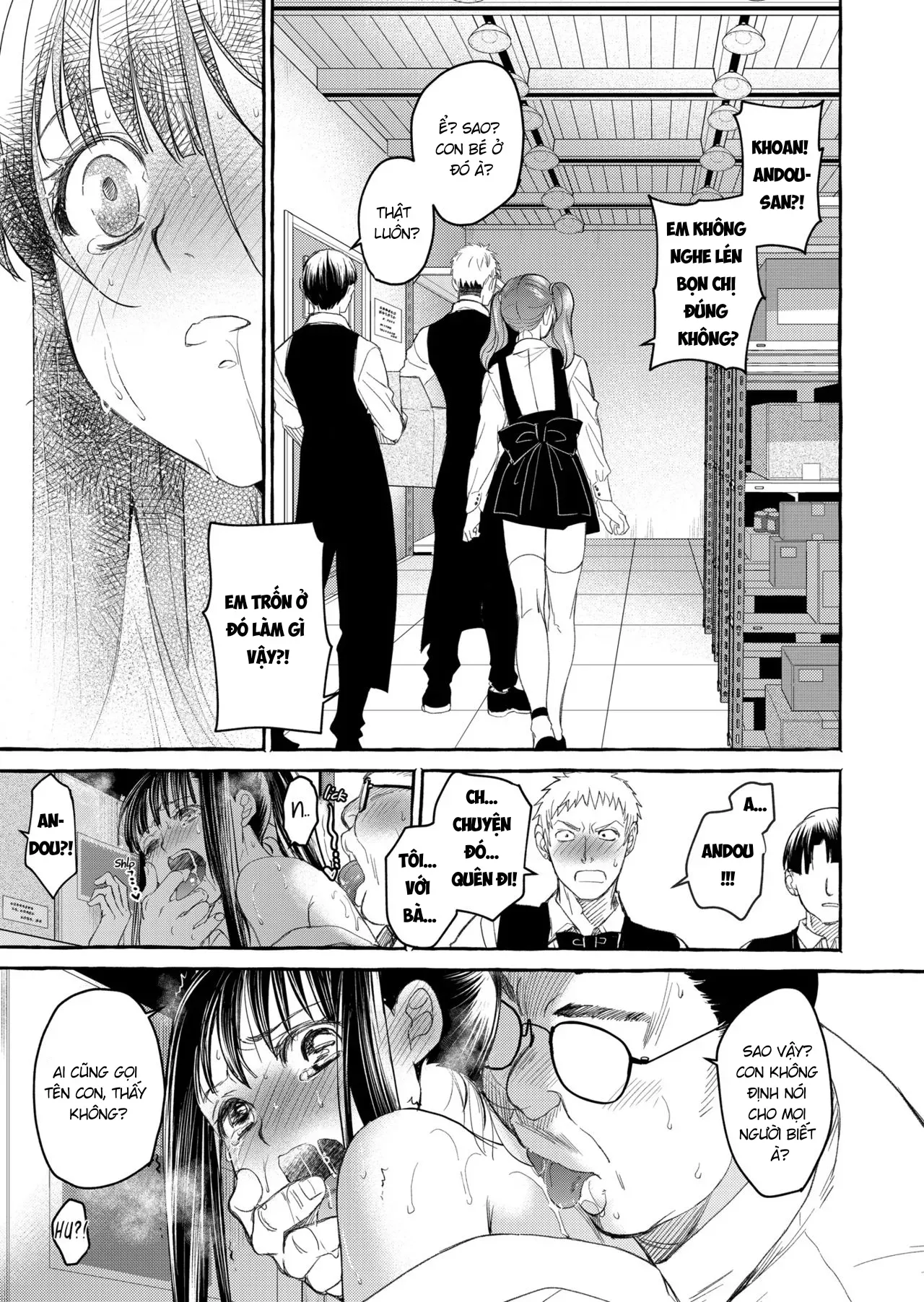 HentaiVN.net - Ảnh 13 - 暗い家V - Chapter 5