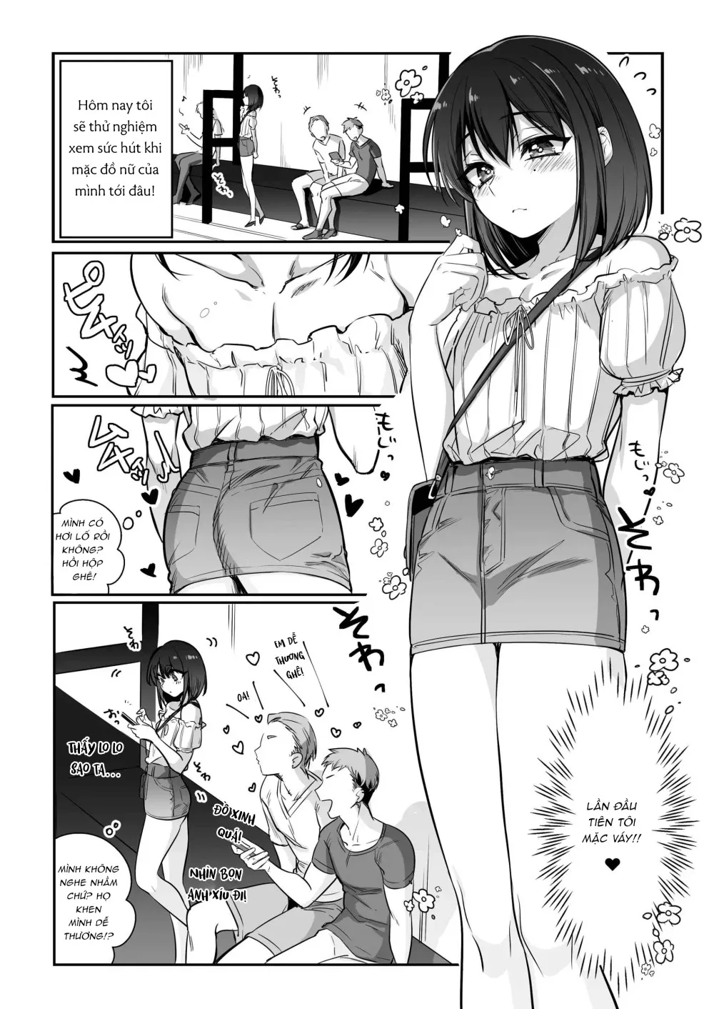 HentaiVN.net - Ảnh 4 - Shoshinsha Josou Danshi ♂ o Mesuochi Sasetemita! - chap 1