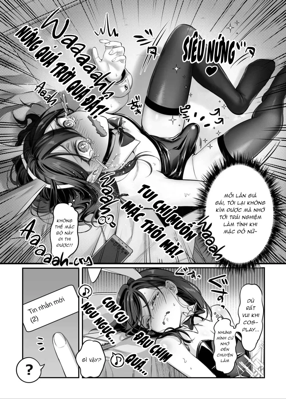 HentaiVN.net - Ảnh 8 - Shoshinsha Josou Danshi ♂ o Mesuochi Sasetemita! - chap 2
