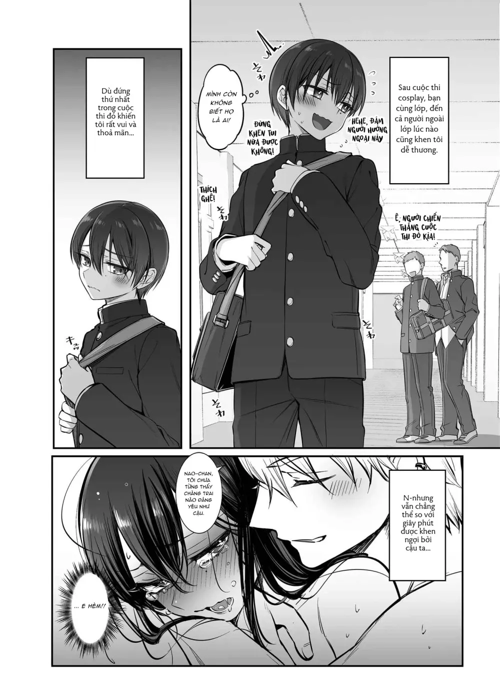 HentaiVN.net - Ảnh 6 - Shoshinsha Josou Danshi ♂ o Mesuochi Sasetemita! - chap 3