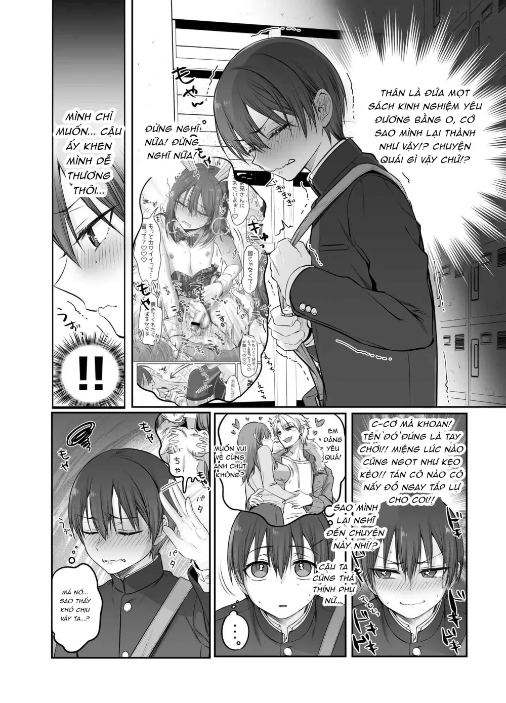 HentaiVN.net - Ảnh 7 - Shoshinsha Josou Danshi ♂ o Mesuochi Sasetemita! - chap 3