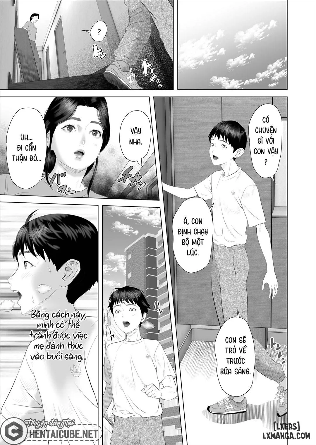 HentaiVN.net - Ảnh 14 - Kinjo Yuuwaku Boku ga Okaa-san to Konna Koto ni Nacchau Hanashi (5-END) - Chương 7
