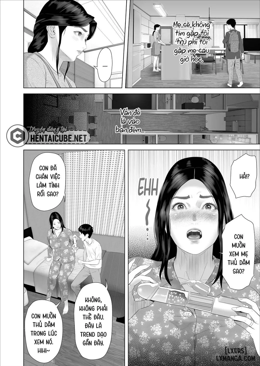 HentaiVN.net - Ảnh 15 - Kinjo Yuuwaku Boku ga Okaa-san to Konna Koto ni Nacchau Hanashi (5-END) - Chương 7