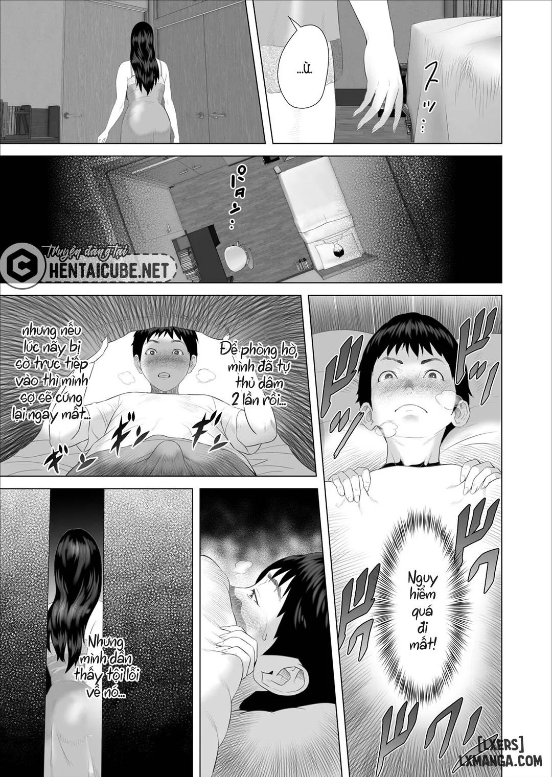 HentaiVN.net - Ảnh 30 - Kinjo Yuuwaku Boku ga Okaa-san to Konna Koto ni Nacchau Hanashi (5-END) - Chương 7