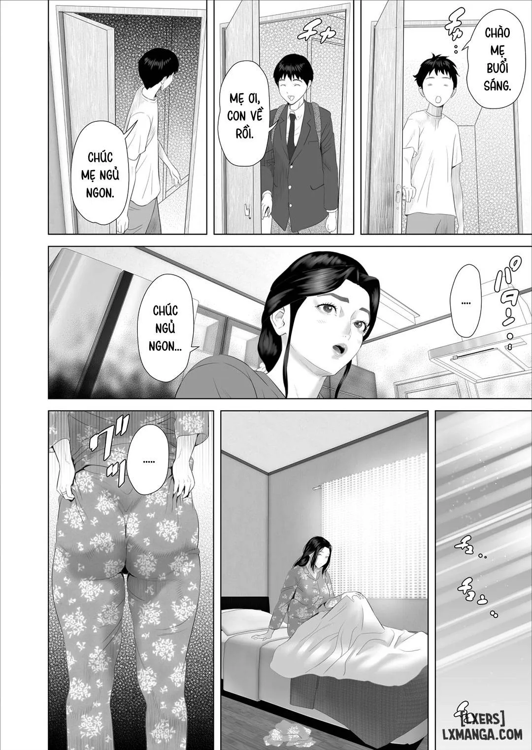 HentaiVN.net - Ảnh 9 - Kinjo Yuuwaku Boku ga Okaa-san to Konna Koto ni Nacchau Hanashi (5-END) - Chương 7