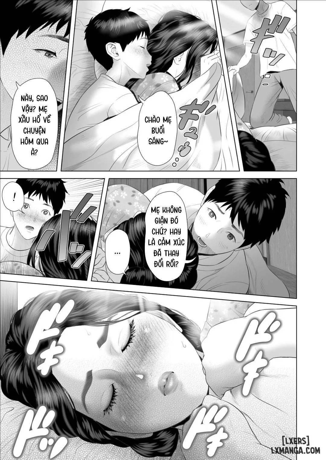 HentaiVN.net - Ảnh 6 - Kinjo Yuuwaku Boku ga Okaa-san to Konna Koto ni Nacchau Hanashi (5-END) - Chương 8