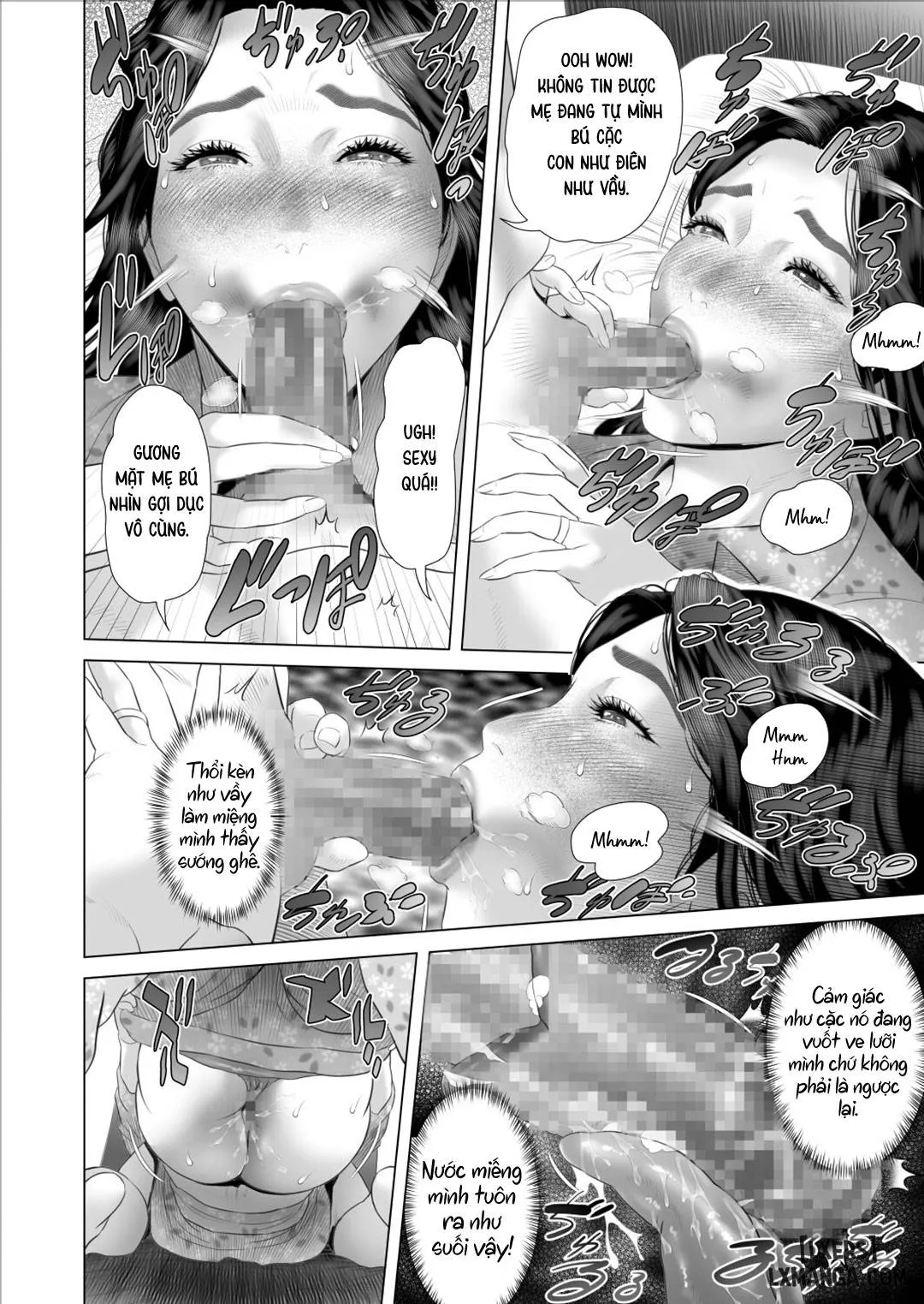 HentaiVN.net - Ảnh 9 - Kinjo Yuuwaku Boku ga Okaa-san to Konna Koto ni Nacchau Hanashi (5-END) - Chương 8