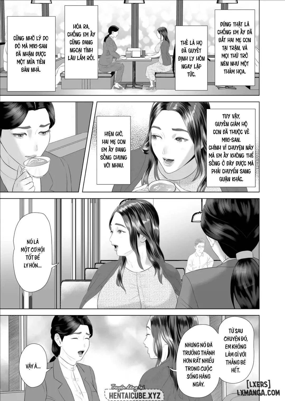 HentaiVN.net - Ảnh 10 - Kinjo Yuuwaku Boku ga Okaa-san to Konna Koto ni Nacchau Hanashi (5-END) - Chương 9