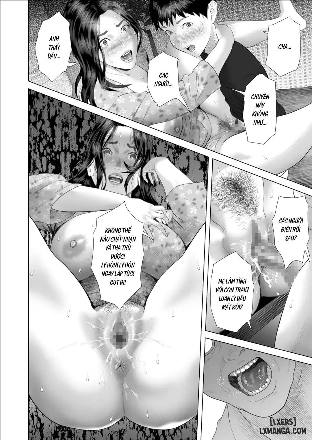 HentaiVN.net - Ảnh 17 - Kinjo Yuuwaku Boku ga Okaa-san to Konna Koto ni Nacchau Hanashi (5-END) - Chương 9