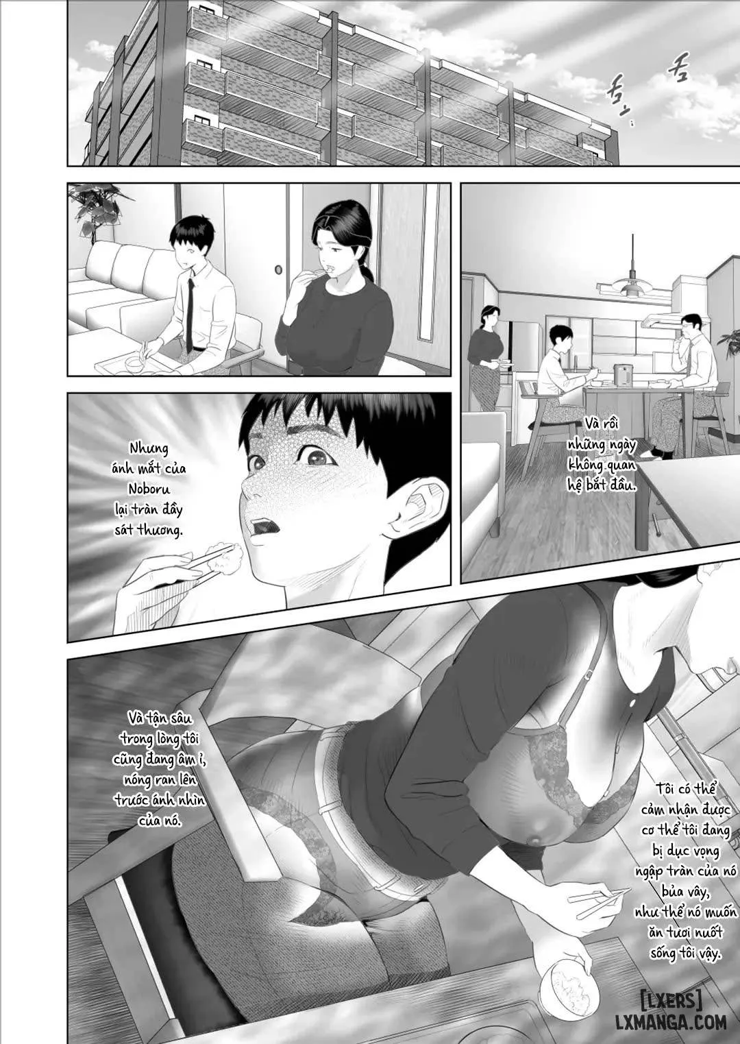 HentaiVN.net - Ảnh 19 - Kinjo Yuuwaku Boku ga Okaa-san to Konna Koto ni Nacchau Hanashi (5-END) - Chương 9