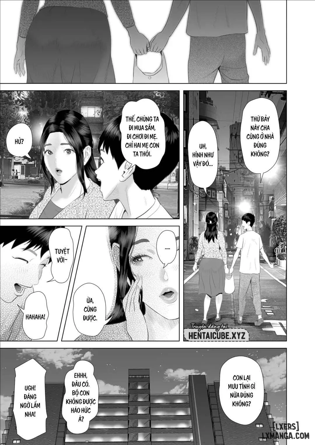 HentaiVN.net - Ảnh 32 - Kinjo Yuuwaku Boku ga Okaa-san to Konna Koto ni Nacchau Hanashi (5-END) - Chương 9