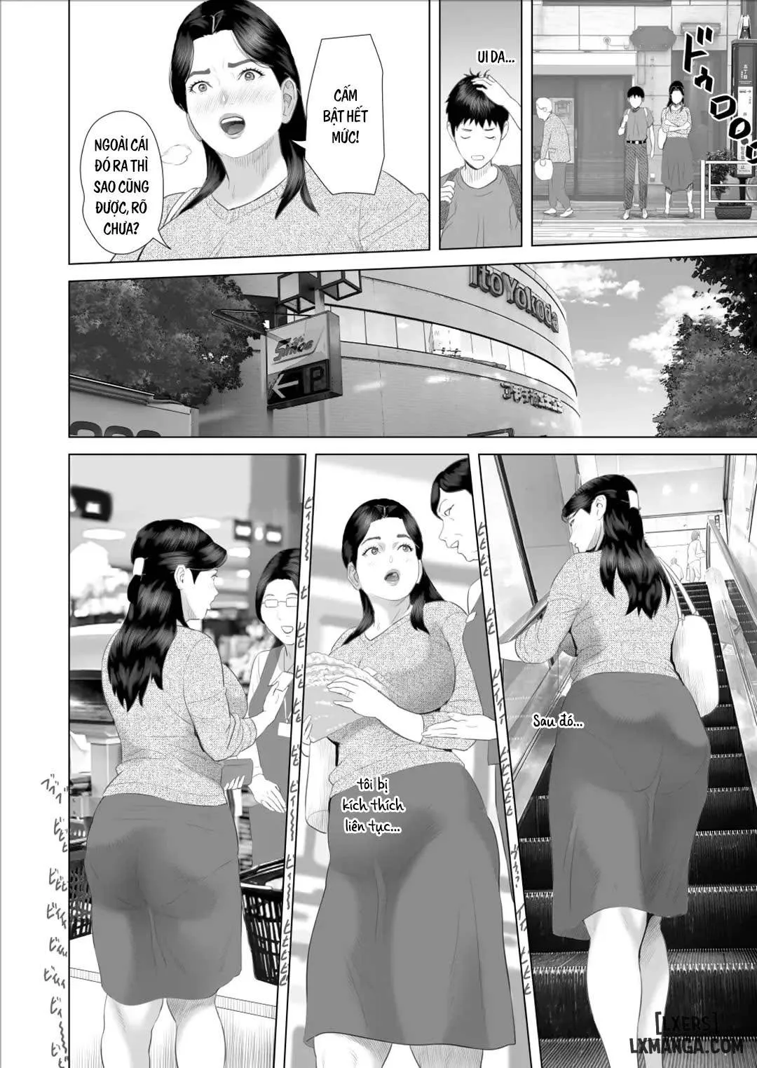 HentaiVN.net - Ảnh 37 - Kinjo Yuuwaku Boku ga Okaa-san to Konna Koto ni Nacchau Hanashi (5-END) - Chương 9