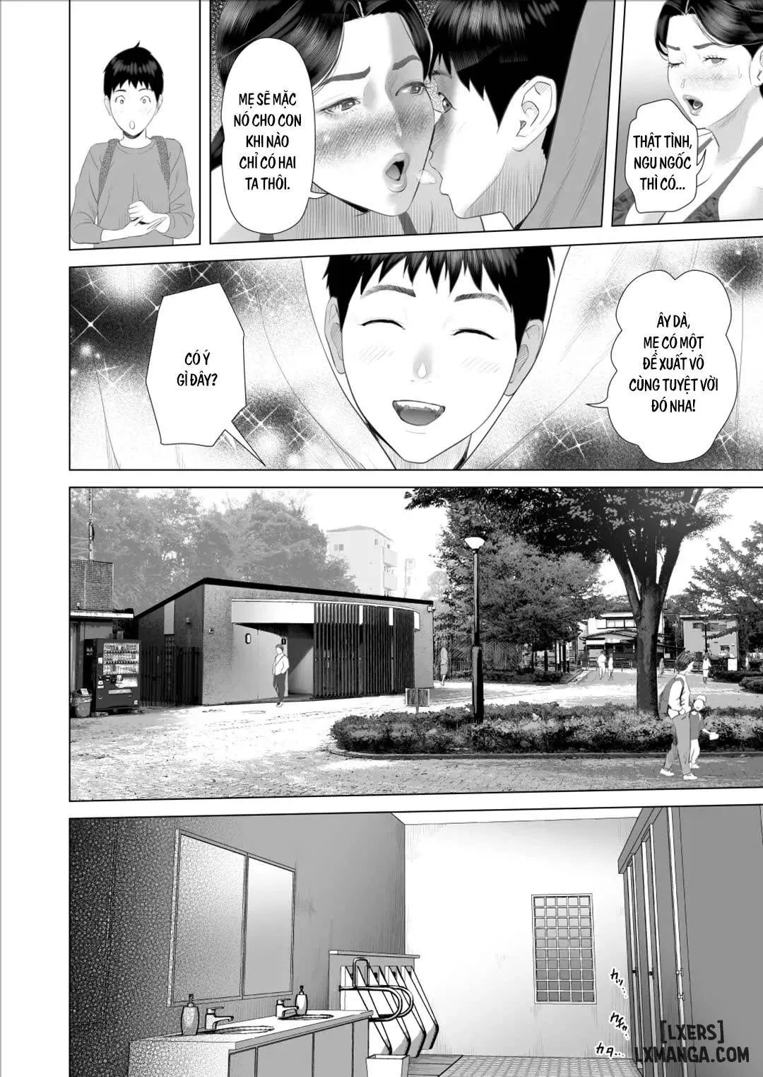 HentaiVN.net - Ảnh 41 - Kinjo Yuuwaku Boku ga Okaa-san to Konna Koto ni Nacchau Hanashi (5-END) - Chương 9