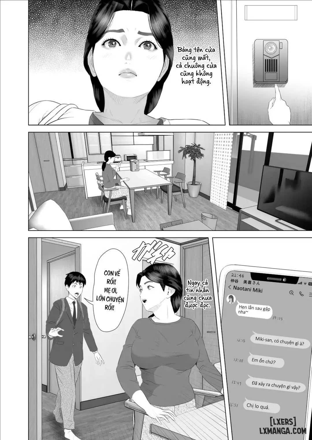HentaiVN.net - Ảnh 5 - Kinjo Yuuwaku Boku ga Okaa-san to Konna Koto ni Nacchau Hanashi (5-END) - Chương 9
