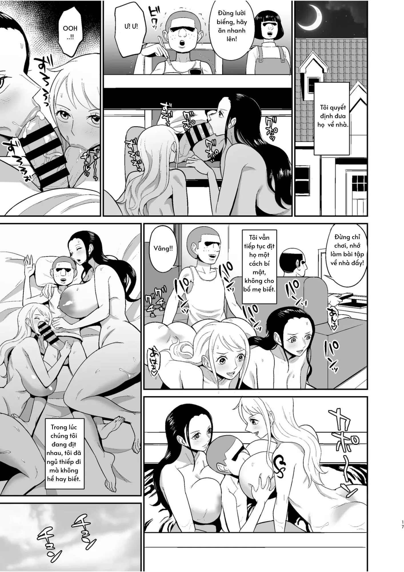 HentaiVN.net - Ảnh 15 - Địt hai chị gái xinh đẹp hứng tình - Oneshot