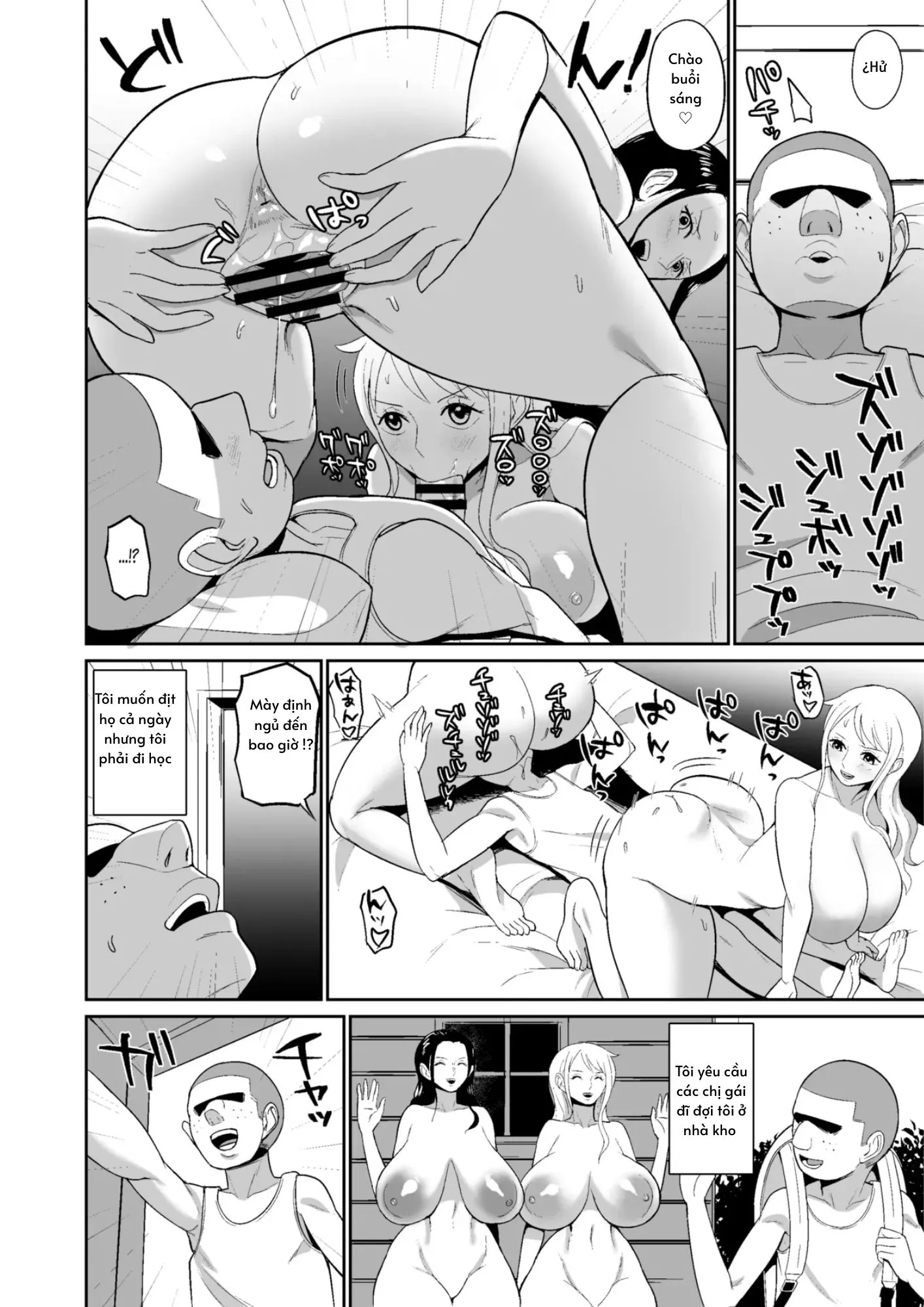 HentaiVN.net - Ảnh 16 - Địt hai chị gái xinh đẹp hứng tình - Oneshot