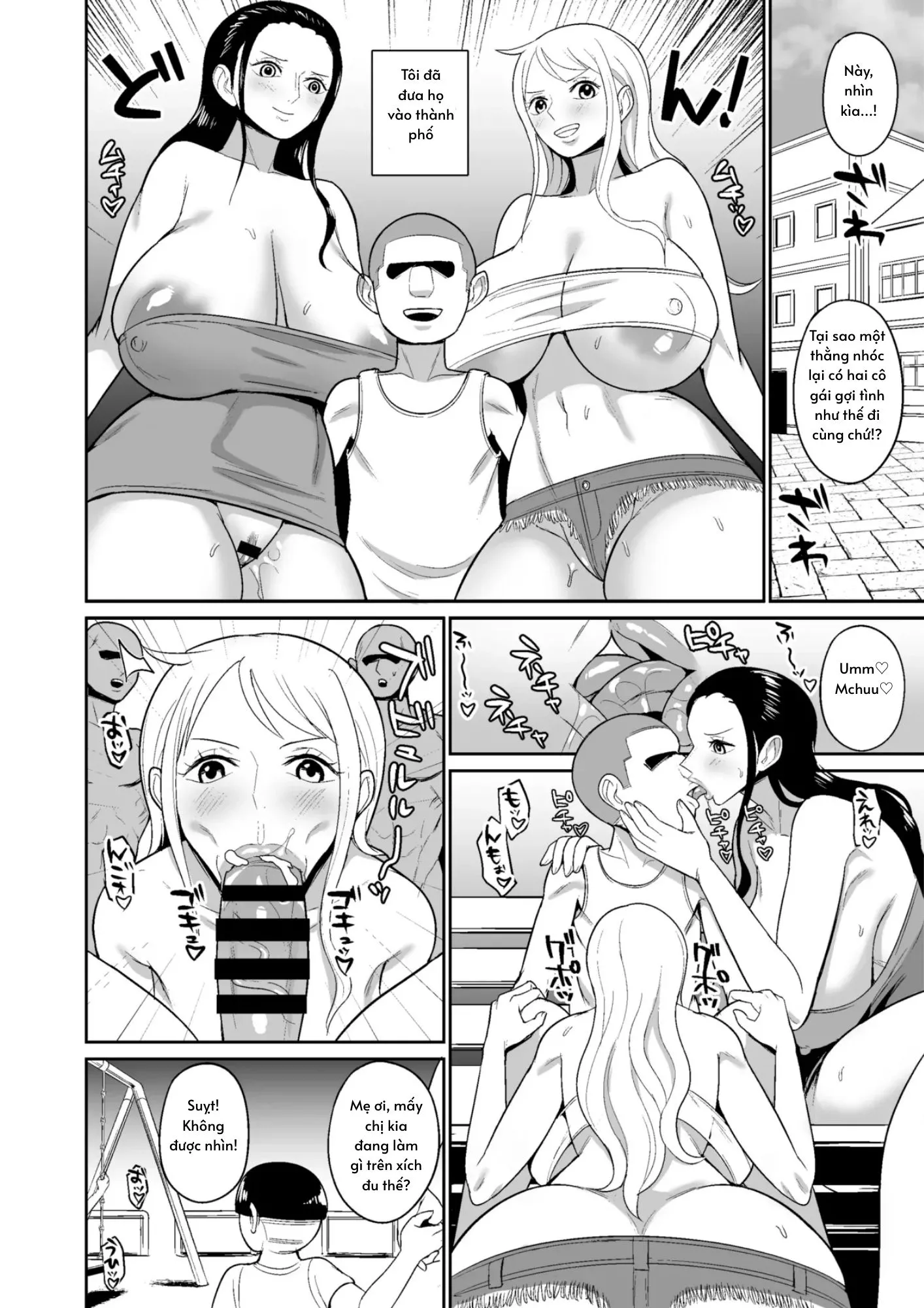HentaiVN.net - Ảnh 20 - Địt hai chị gái xinh đẹp hứng tình - Oneshot