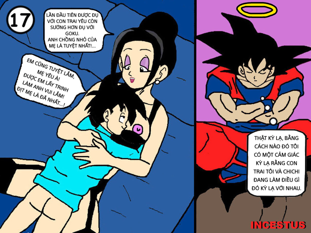 HentaiVN.net - Ảnh 17 - New mama’s boy full color - Chap 1: mẹ con nhà chichi