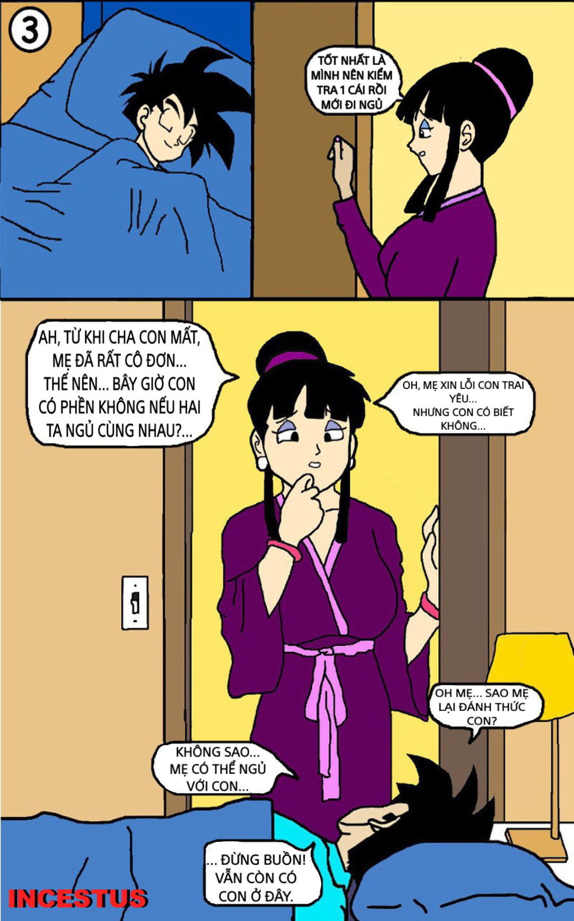 HentaiVN.net - Ảnh 3 - New mama’s boy full color - Chap 1: mẹ con nhà chichi