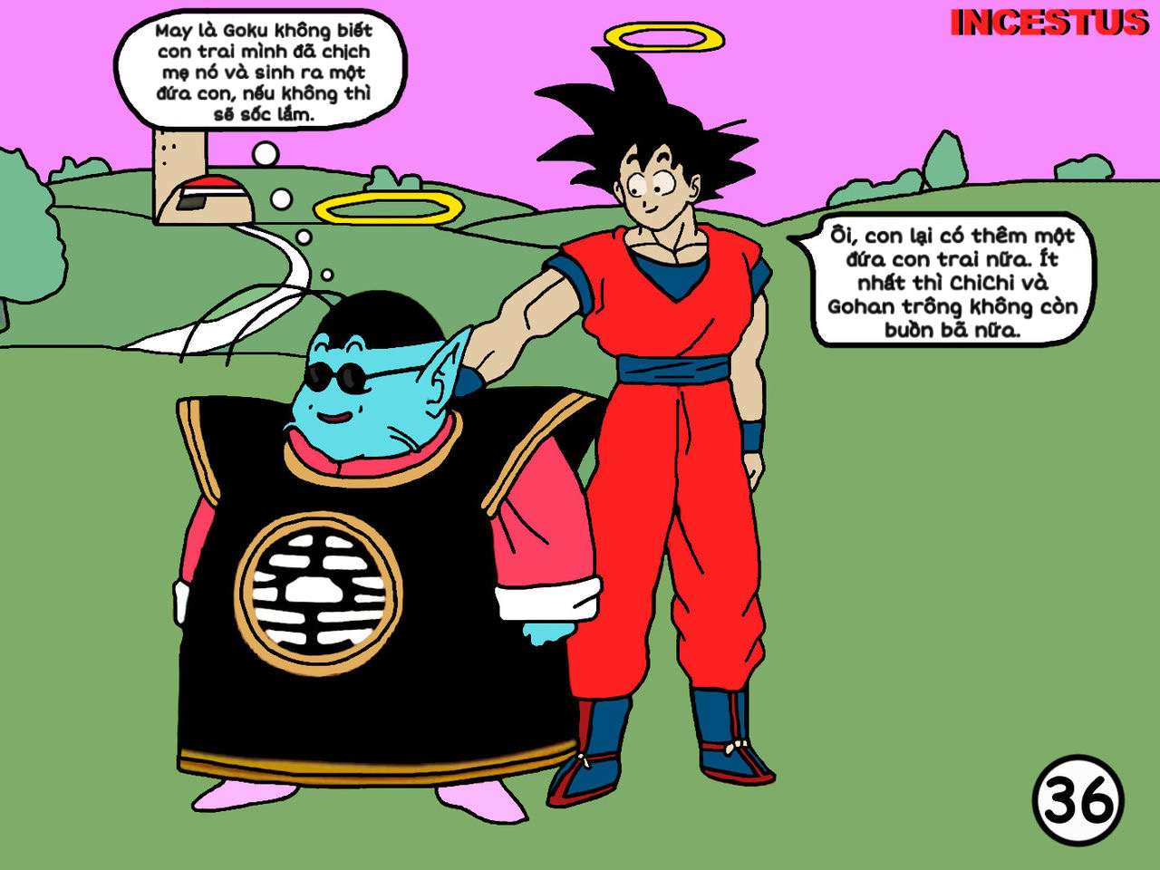HentaiVN.net - Ảnh 16 - New mama’s boy full color - Chap 2: Bulma và cha ruột
