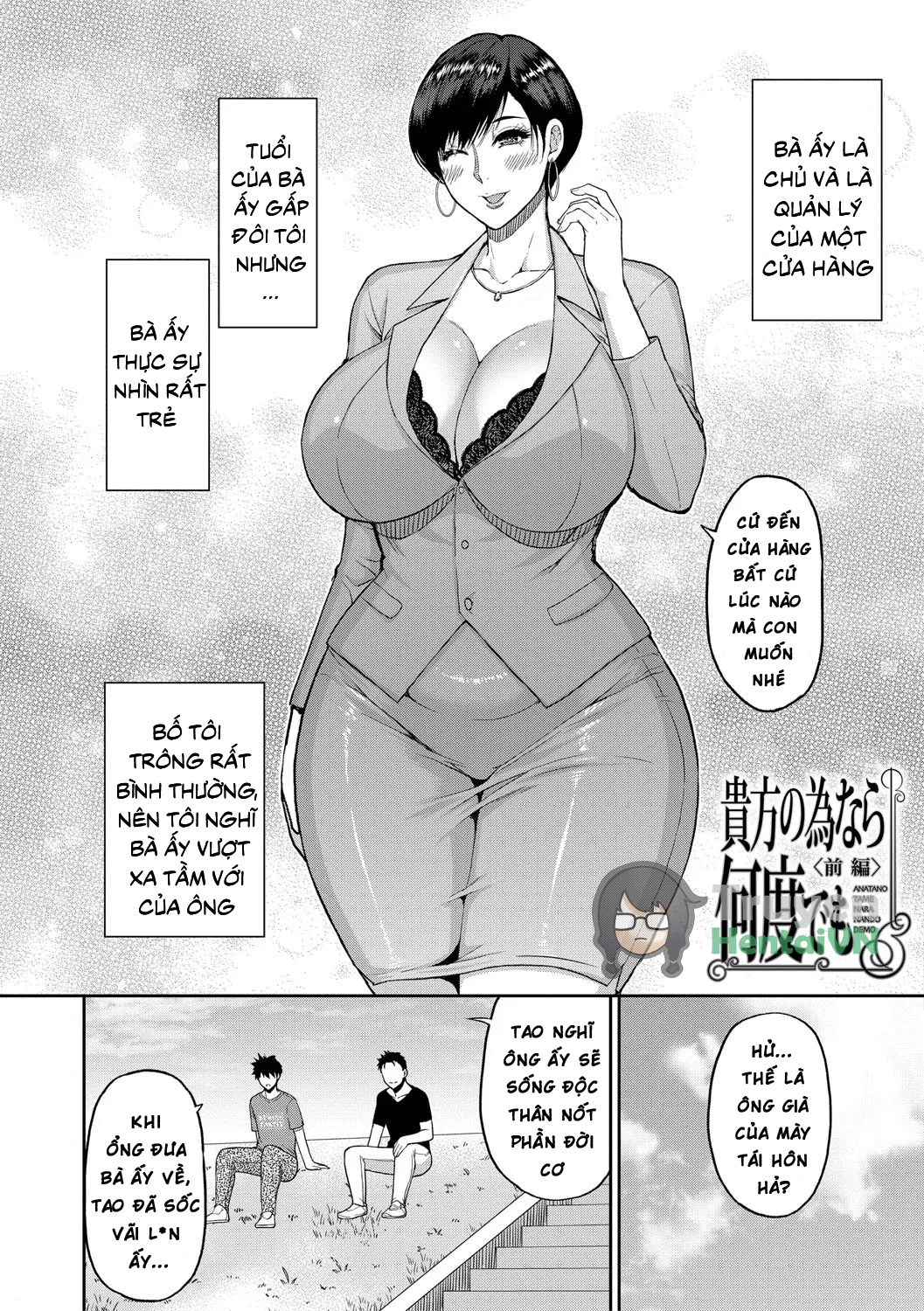 HentaiVN.net - Ảnh 4 - Iiwa, Watashi no Karada Suki ni Shite Ch.1-4 - Chap 1