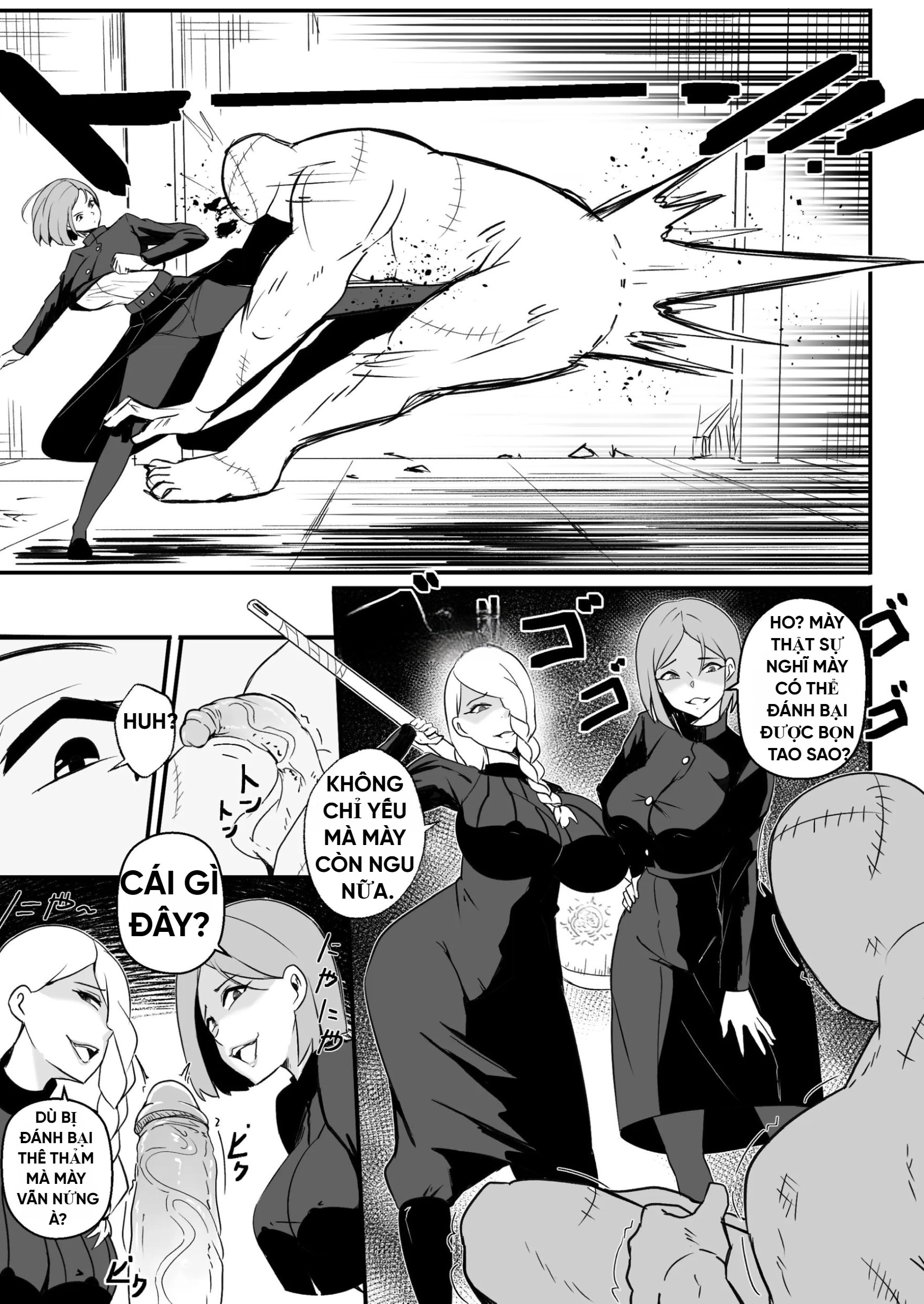 HentaiVN.net - Ảnh 3 - [Merkonig] Jujutsushi wa Maketa (Jujutsu Kaisen) - Oneshot ko che
