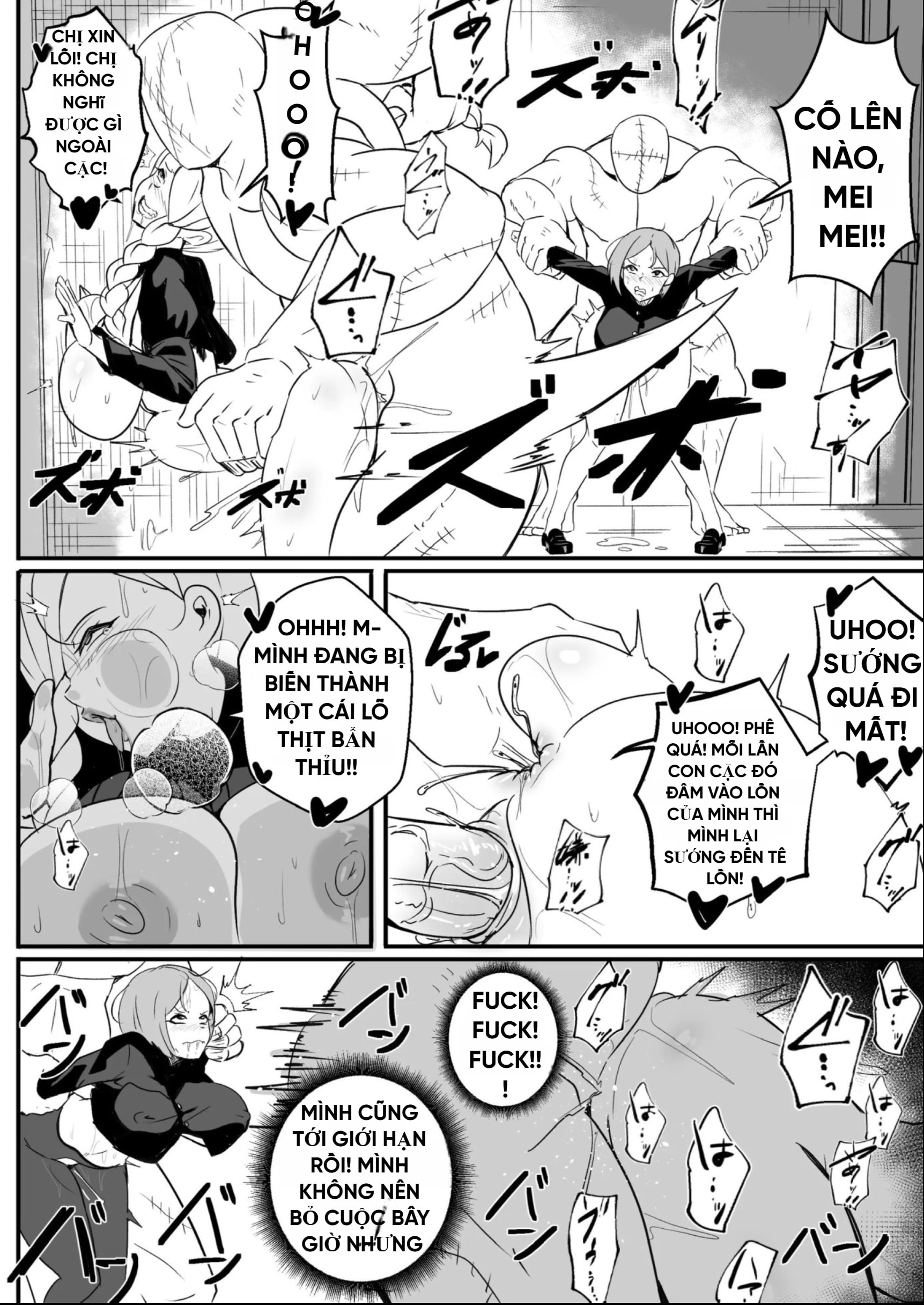 HentaiVN.net - Ảnh 11 - [Merkonig] Jujutsushi wa Maketa (Jujutsu Kaisen) - Oneshot bản edit