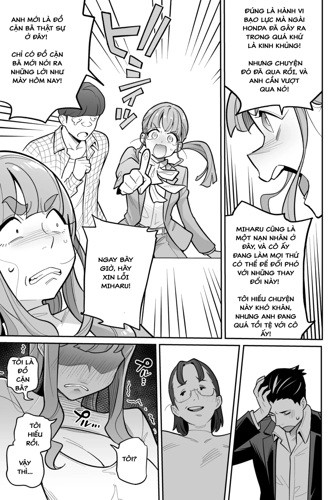 HentaiVN.net - Ảnh 26 - Hiện tượng hoán đổi linh hồn – Câu chuyện thứ hai: Honda Miharu - OneShot (siêu dài)