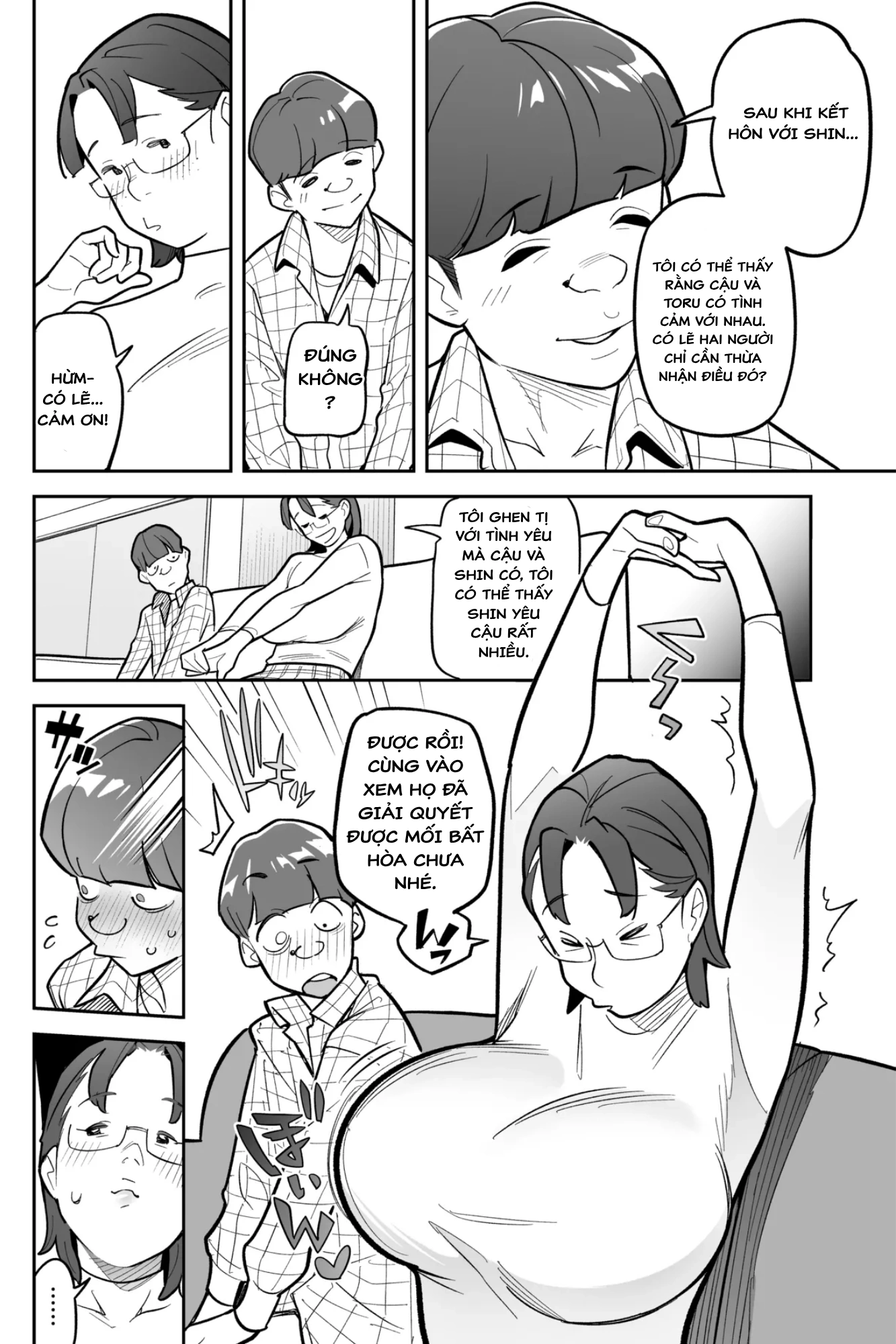 HentaiVN.net - Ảnh 45 - Hiện tượng hoán đổi linh hồn – Câu chuyện thứ hai: Honda Miharu - OneShot (siêu dài)
